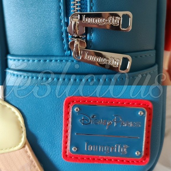 DISNEY PARKS LOUNGEFLY FORKY MINI BACKPACK - Picture 5 of 8